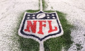 NFL Field Logo With Snow