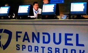 Workers At The FanDuel Sportsbook
