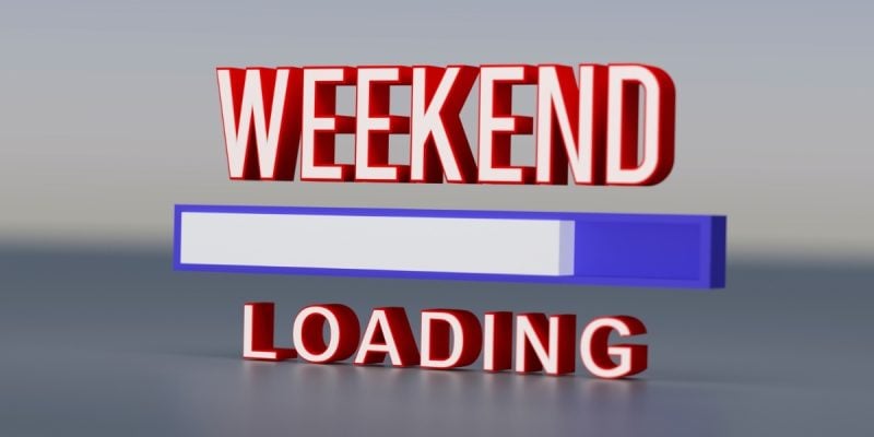 weekend loading status bar