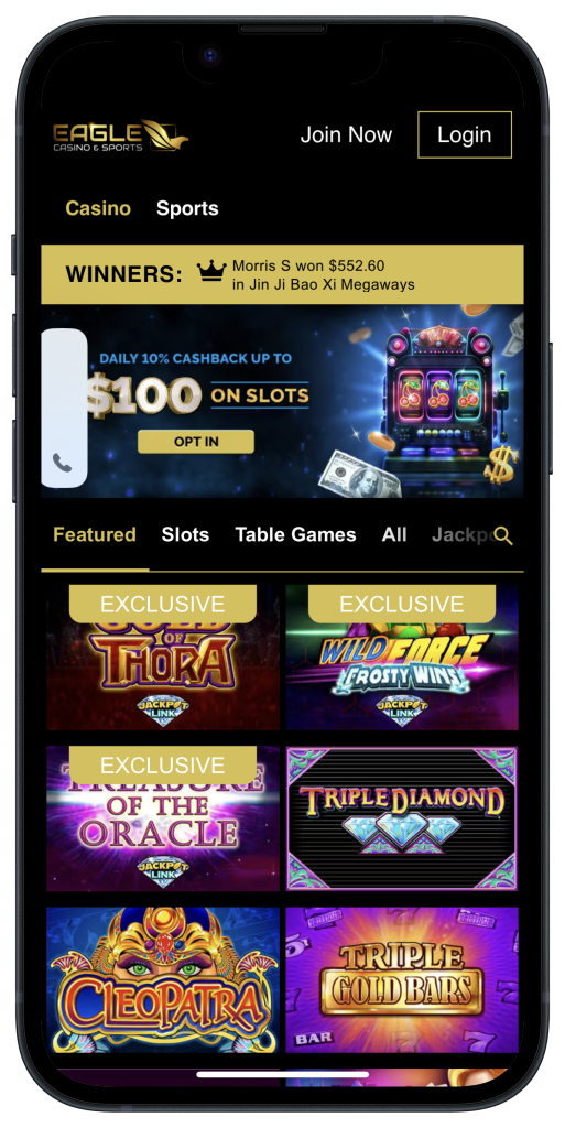 Eagle Casino app