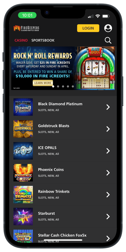 FireKeepers Casino app