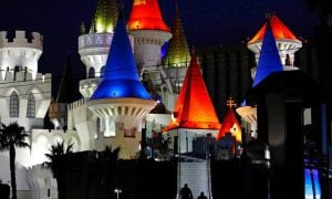Night View Of Excalibur Las Vegas Hotel & Casino