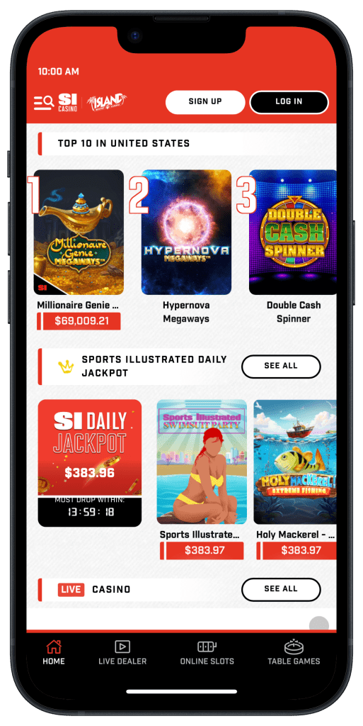 SI Online Casino Michigan app