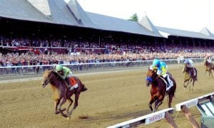 Travers Stakes Horse Race At Saratoga Race Course