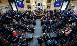 Virginia General Assembly At The Capitol