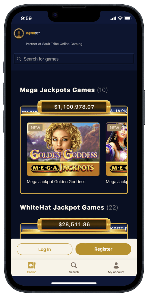 WynnBet Casino Michigan app