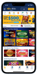 BetRivers Casino Mobile View