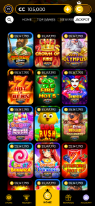 Crown Coins jackpots