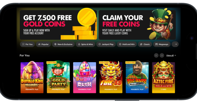 McLuck smartphone lobby