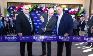 Ribbon Cutting At Harrah's Columbus, NE Opening