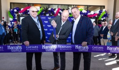 Ribbon Cutting At Harrah's Columbus, NE Opening