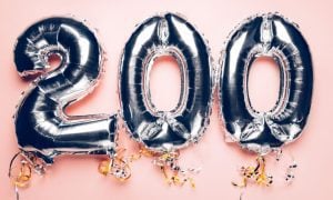 Silver Mylar Balloons Read 200