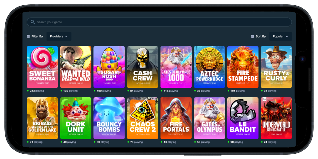 Stake.us slots-mobile