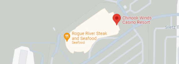 Chinook Winds Casino Resort on Google Maps