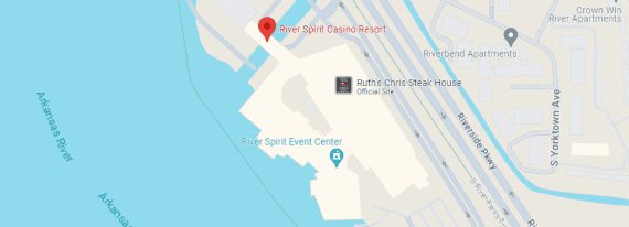 River Spirit Casino on Google Maps