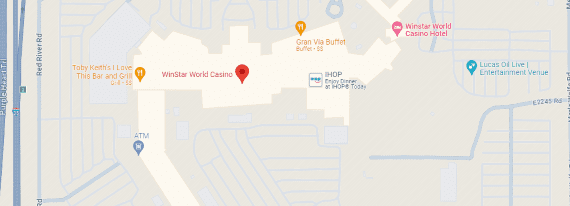 WinStar World Casino & Resort Oklahoma on Google Maps