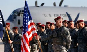 Members Of The US Army 173rd Airborne Brigade