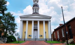 Historic Petersburg Courthouse In Virginia