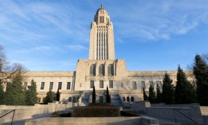 Nebraska State Capitol Building In Linclon