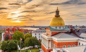 Massachusetts State House in Boston