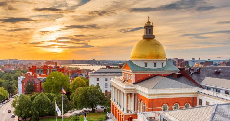 Massachusetts State House in Boston