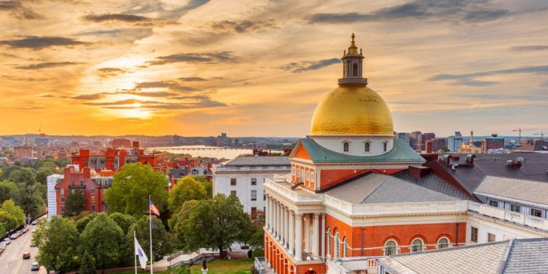 Massachusetts State House in Boston