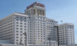 Exterior Of Resorts Casino In Atlantic City, NJ