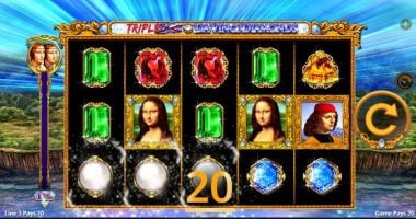Triple Double Da Vinci Diamond in action.