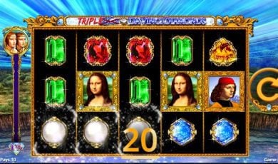 Triple Double Da Vinci Diamond in action.