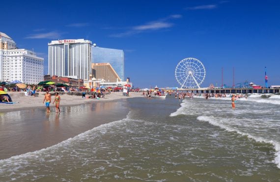 Atlantic City beach