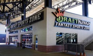 DraftKings Kiosk At Gillette Stadium In MA