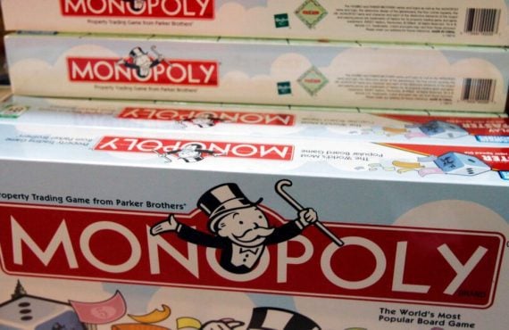 Monopoly Board Games Seen On Display