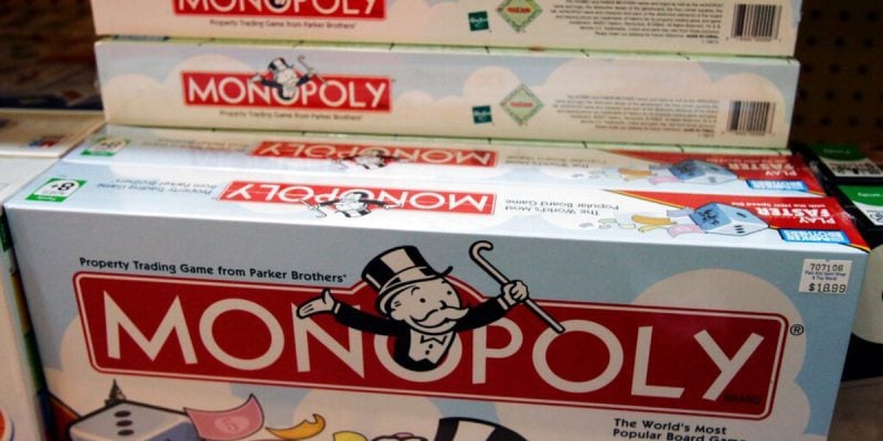 Monopoly Board Games Seen On Display