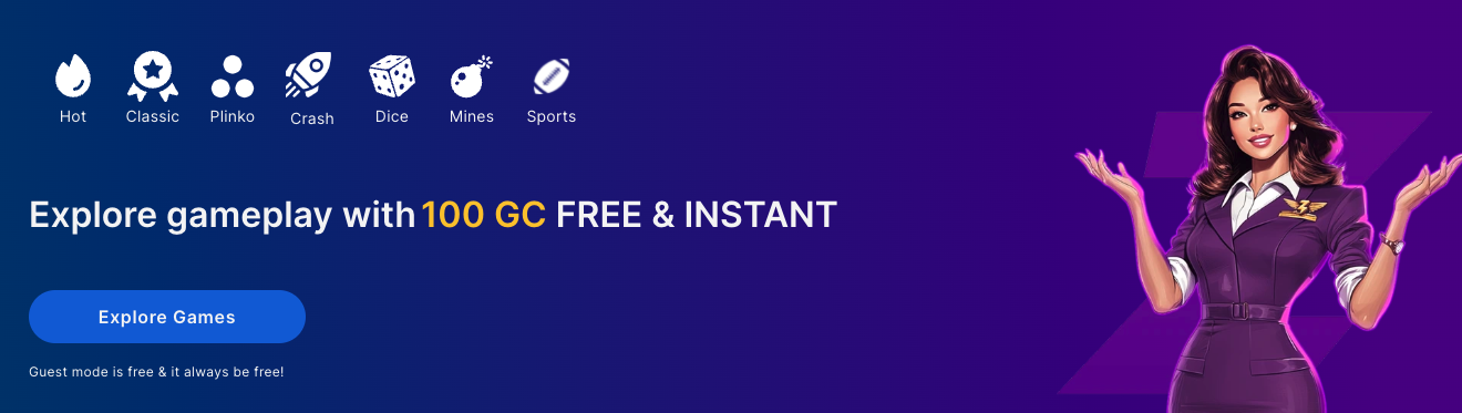 Zoot Casino landing page