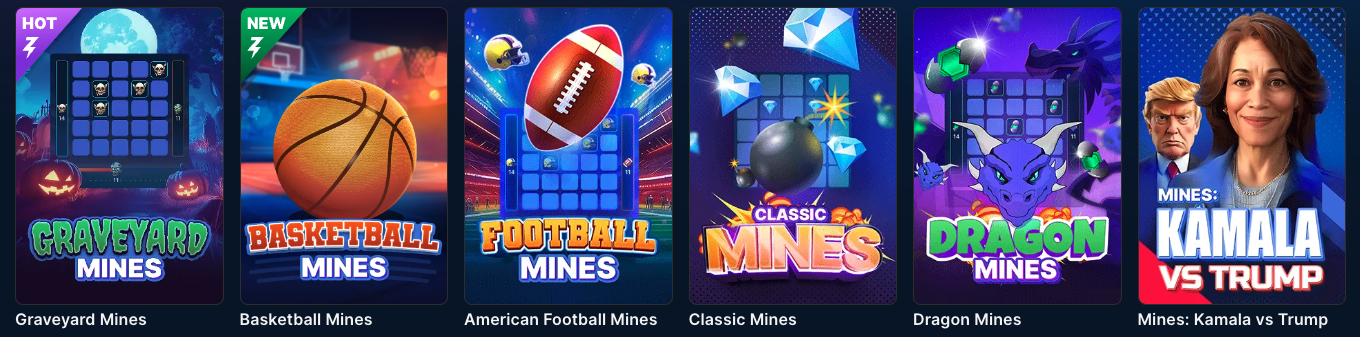 Zoot Casino mines