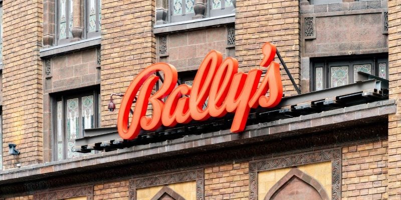 a ballys sign over its chicago casino