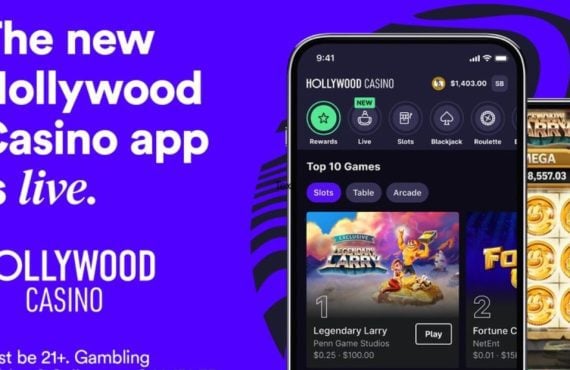 PENN Entertainment Launches New Hollywood Casino App in Pennsylvania Promo Image