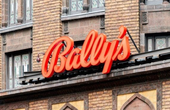 ballys casino sign