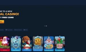 Landing page at Casino.Click Sweepstakes