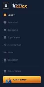 Casino Click options