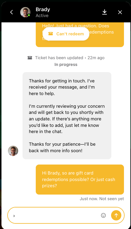Crown Coins live support