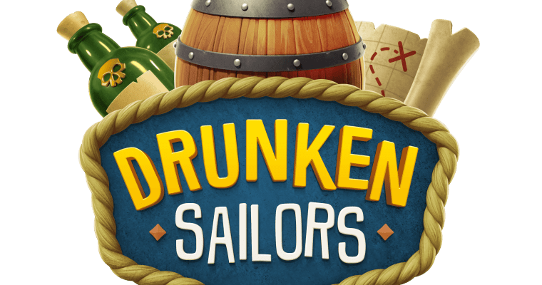Logo for Drunken Sailors, an online slot from Slotmill