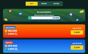 Fortune Wheelz Scratcher