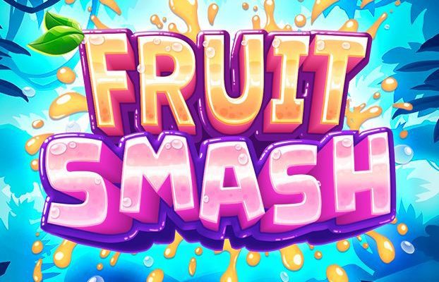 Logo for Fruit Smash, an online slot from Slotmill