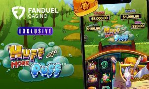 Huff N' More Puff FanDuel Exclusive Slot Promotional Graphic