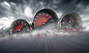 Maximum acceleration pedal to the metal car speedometers