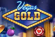 logo for Vegas Gold, an online slot from Slotmill
