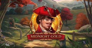 Logo for Midnight Gold, an online slot from Play'n GO