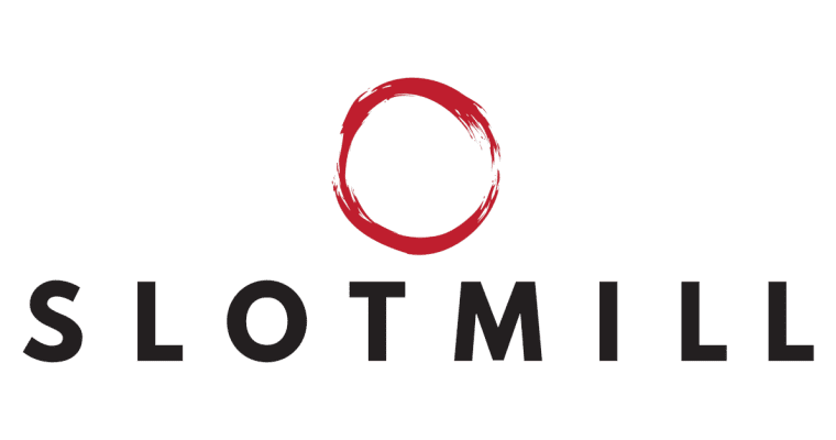 Logo for Slotmill, an online casino game provider
