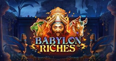 Logo for Babylon Riches, an online slot from NetEnt
